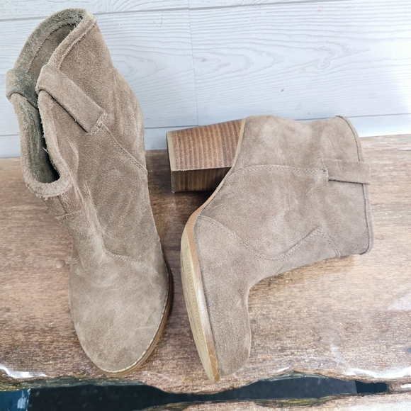 Splendid Suede Ankle Booties - Picture 2 of 7